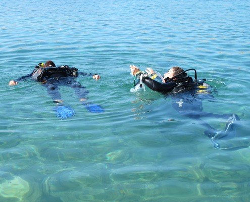 rescue diver skill koh lanta