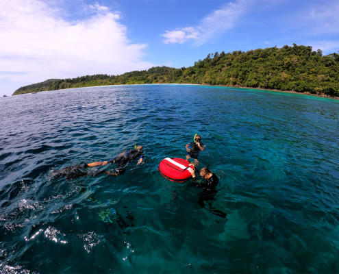freediving instructor course in Thailand