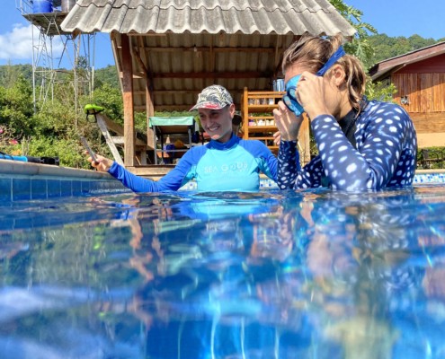 freediving instructor in thailand