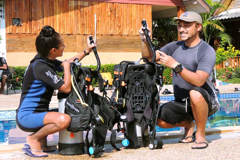 scuba diving courses thailand